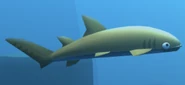 3D model seen in the aquarium