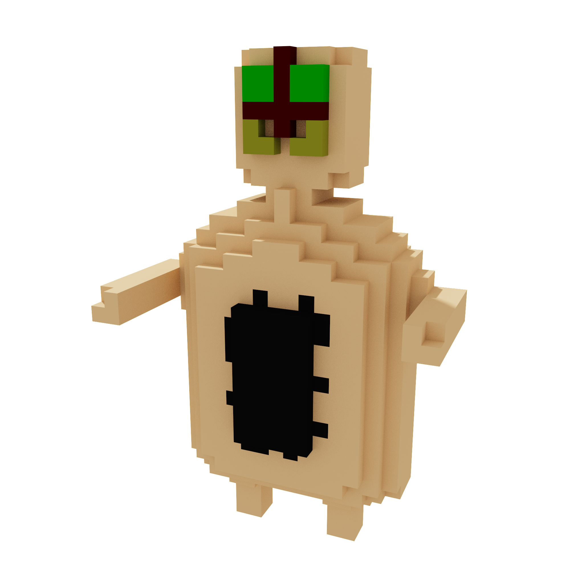 SCP-173 Minecraft - Download Free 3D model by ThatJamGuy (@ThatJamGuy)  [12301d7]