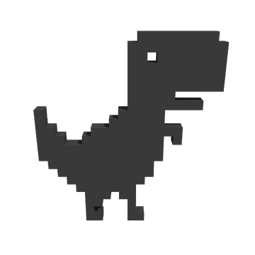 Chrome Dino Game Tribute (GIF) by RetailedThrowbacks -- Fur Affinity [dot]  net