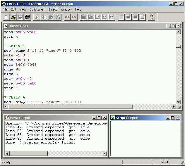 CAOS Tool | Creatures Wiki | Fandom