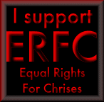 Equal Rights For Chrises!