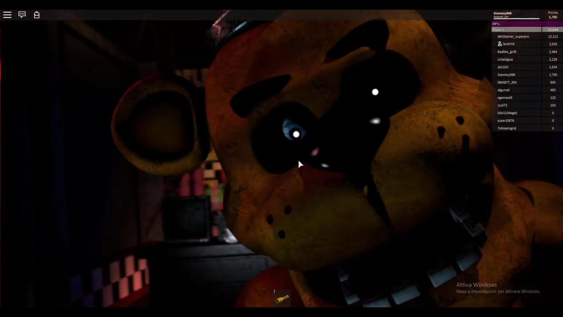 The smallest error in the Nightmare Freddy jumpscare (bed pov) :  r/technicalFNaF