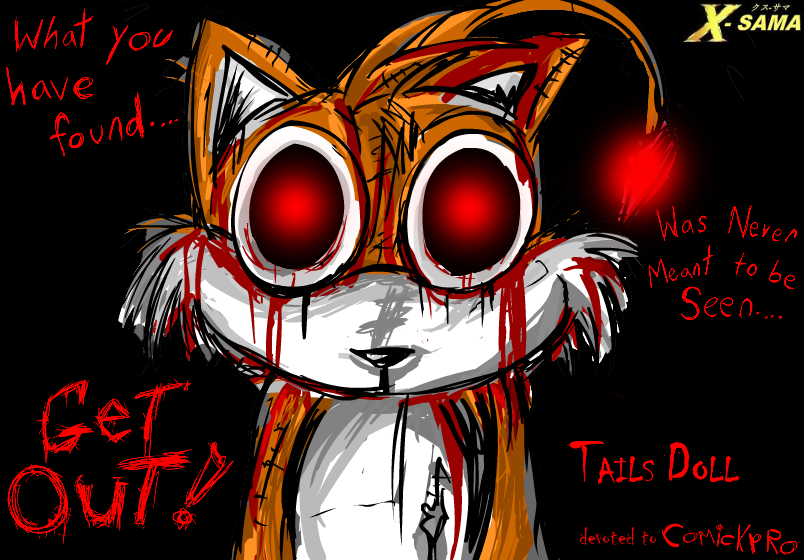 what am I doing? on Game Jolt: I want to see Tails Doll ! Found