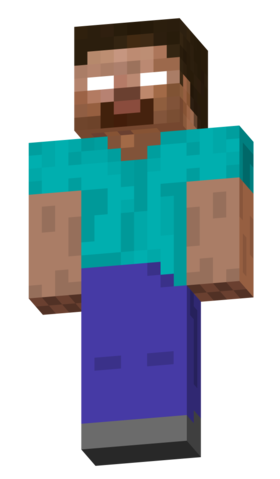 Mine Blocks - Herobrine skin by Anonymous