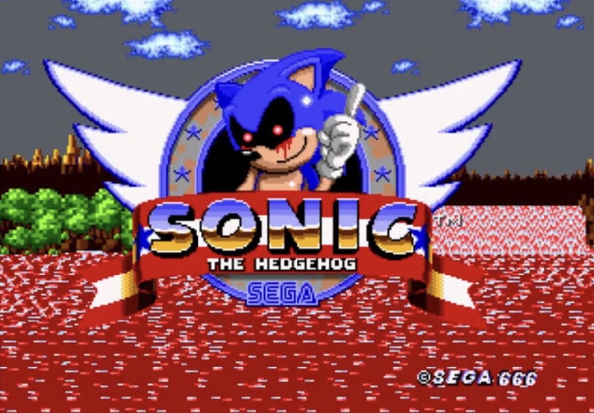 AlanFernandoMezaGomes on Game Jolt: Sonic creepypasta Sonic the hedgehog  version 666