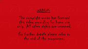 WHAT HAPPENED TO THIS WARNING SCREEN?!