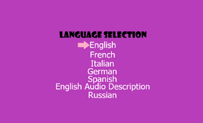 Language Selection