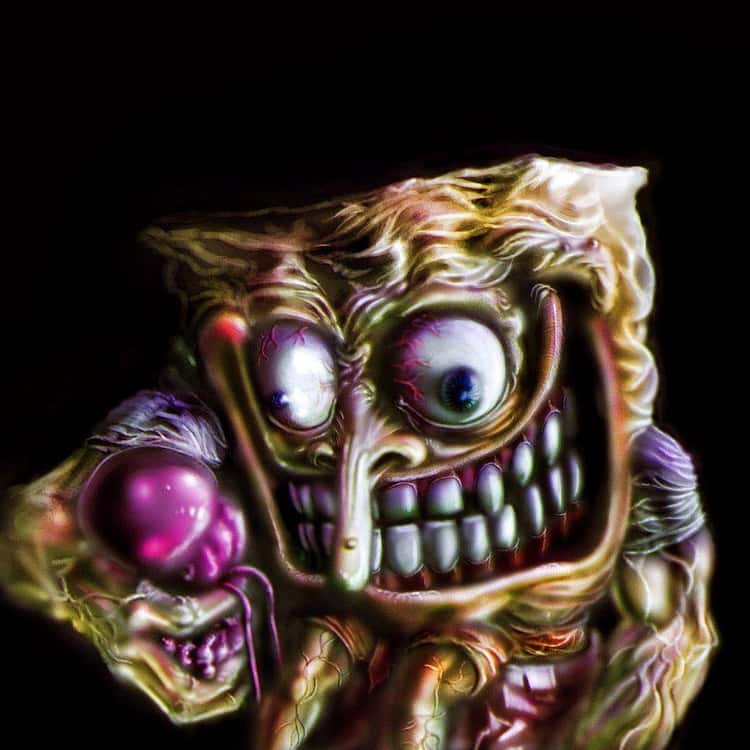 scary spongebob