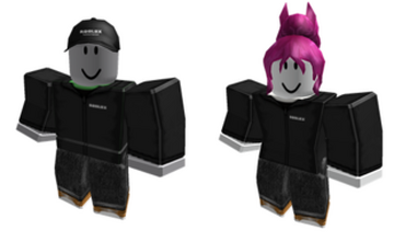 Cosplox on X: ROBLOX Powering Imagination. A journey truly amongst roblox  (Old Generation) that illustrates: Guests (Boy, Girl, Genderless) Classic  Noob John/Jane Doe Default Boy & Girl Outfits #ROBLOX #robloxart  #avataremblem @Roblox @