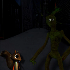 Klodorf And Squirrel Buddy