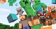 Herobrine in the LEGO Minecraft Micro World: The Forest booklet