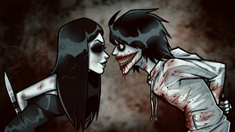 Free: Creepypasta Jeff the Killer  Slenderman Drawing - jeff  