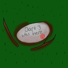 Photo of the said rock (Art by YunaLeGhost85, previously known as EmberGirl240)
