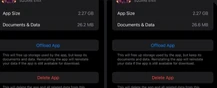 The app's storage data seemingly being removed without any clear cause