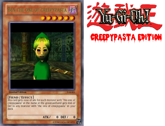 Yu-Gi-Oh! Cards Gallery | Creepypasta Land (Games) Wiki | Fandom