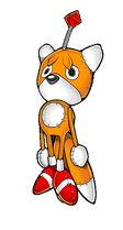 Creepypasta Tails Doll confronts at Sonic R Tails by Abbysek on