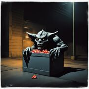 Gargoyle's candy box