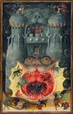 Mouth of Hell by Master of Catherine of Cleves (c. 1440)