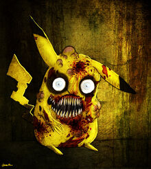 Zombie pikachu 2 by berkozturk-d4n04ow