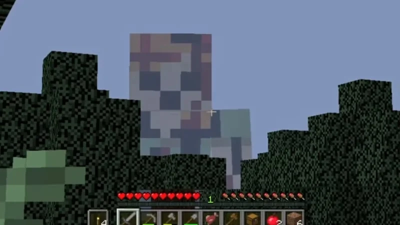 avistamiento de minecraft slenderman
