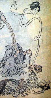 At-night-the-rokurokubi-and- 39 s-neck-stretches-and-the-head-go-exploring-photo-u1.jpg