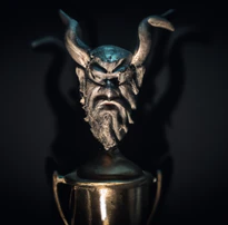 Creepy trophy