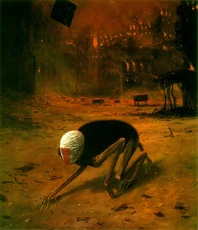 Untitled by Zdzisław Beksiński