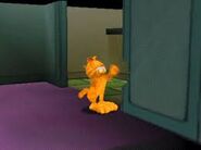Garfield y la pared