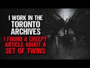 "I Work in The Toronto Archives