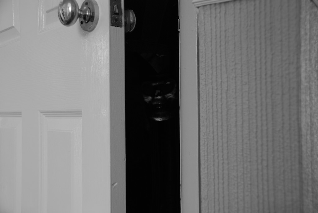 Scary Guy In Closet