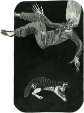 The Gorgon's Smile--Kes and Cat Falling