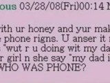 WHO WAS PHONE?