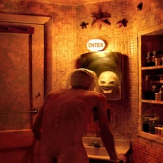 Grinning MIRROR by Joshua Hoffine (c. 2003)