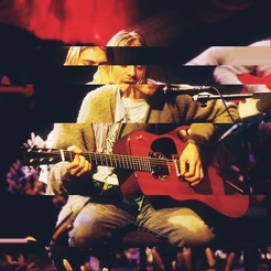 Kurt Cobain Glitch Dumb