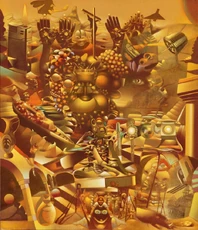 African Nightmare Spectre of Famine by Anonymous (c. 1975)