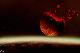 Planet falling apart by rapsio-d6pjr1i
