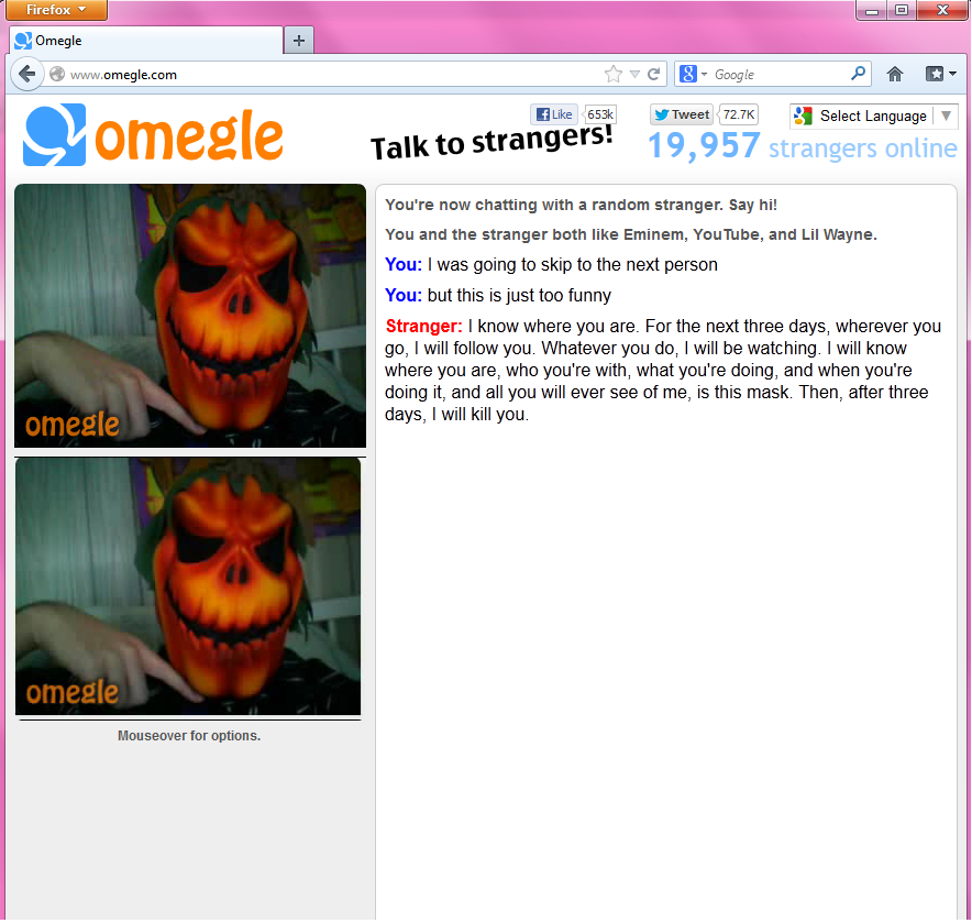 Camera mirrored omegle windows 8