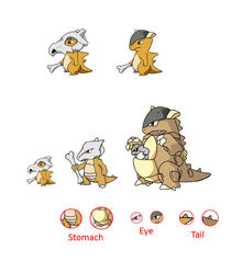 Cubone marowak kangaskhan by periculant-d34ejtb.jpg