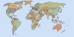 Un mondo di assassini immagine della mappa