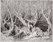 Gustave Dore - Foresta dei Suicidi
