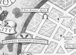 Lunathion map, Central Business District