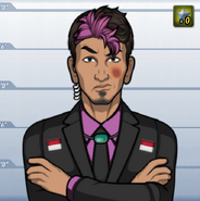 Agent Wahyu, Elena's killer.