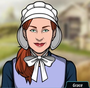 Grace como Amish