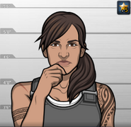 Rita, as she appeared in Buzz Kill (Case #16 of The Conspiracy) and Bone of Contention (Case #26 of The Conspiracy).
