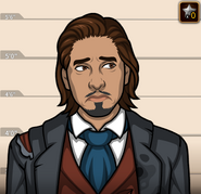 Diego, as he appeared in Last Stand for Justice (Case #60 of Mysteries of the Past).