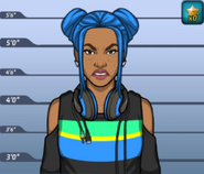 Rozetta, as she appeared in Up in Flames (Case #36 of The Conspiracy).