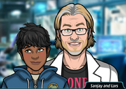 Lars and Sanjay Korrapati.