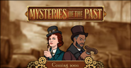 Maddie and Isaac in an in-game artwork promoting Mysteries of the Past.