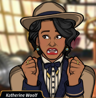 Katherine en Atrapada Sin Salida (Caso #219 o #48 de Misterios del Pasado).