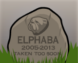 Elphaba'nın Mezartaşı.